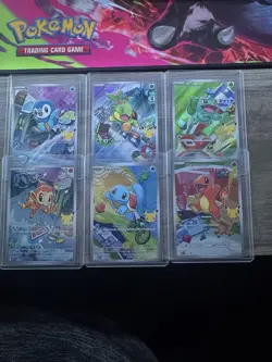 Pokemon TCG Holo Lot of 6 First Partners Cards - Image 1