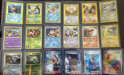 Pokemon TCG Mixed Card Lot - 18 Cards Starmie Magikarp Clefable Entei Etc - Image 1