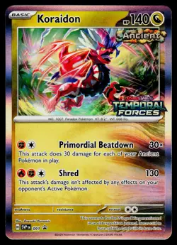 Koraidon 091 SV: Scarlet & Violet Promo Cards Holo - Image 1
