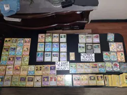 Vintage Pokemon Card Binder Collection Lot Wotc Base 1 Holo Rare Topps Charizard - Image 2