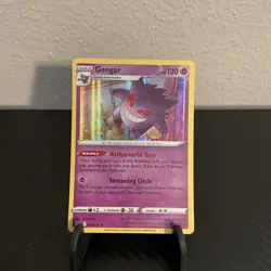 Gengar 66/196 Lost Origin Holo Rare Pokemon Card Pokemon TCG 066/196 LP - Image 1