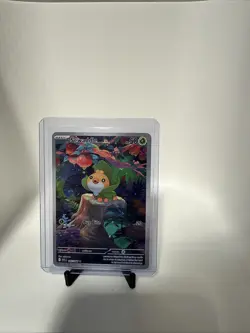 Pokemon TCG Sewaddle 087/086 White Flare Illustration Rare Card English - Image 1