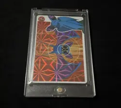 1996 Japanese Vending Pokemon Sticker Card Charizard Machamp Collectible Rare - Image 2