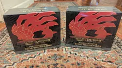 LOT OF 2 - Sword & Shield Lost Origins Pokemon Center ETB - SEALED - Image 1