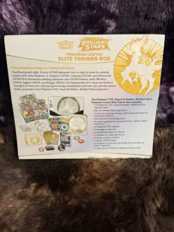 Pokemon TCG Sword & Shield Brilliant Stars Pokemon Center Elite Trainer Box - Image 3