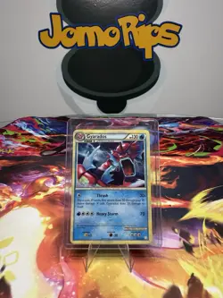 Pokemon TCG • Gyarados (Shiny) • HeartGold SoulSilver 123/123 • NM Rare Holo - Image 1