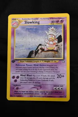 Slowking 1st Edition LP 14/111 Neo Genesis Holo Pokemon TCG - Image 2