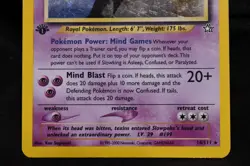 Slowking 1st Edition LP 14/111 Neo Genesis Holo Pokemon TCG - Image 5