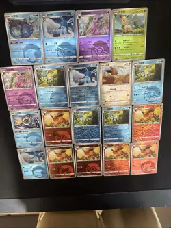 Pokemon Lot Of 19 Gem Pack 2 Reverse Holo Eeveelutions Chinese - Image 5