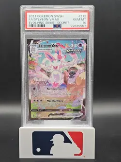 2021 POKEMON SWORD & SHIELD EVOLVING SKIES SECRET FULL ART/SYLVEON VMAX PSA 10 - Image 1