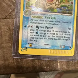 Ludicolo 7/100 Holo Rare Pokemon Sandstorm MP - Image 5