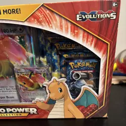 Pokemon TCG XY Evolutions Kanto Power Collection Box Dragonite Pidgeot EX Sealed - Image 4