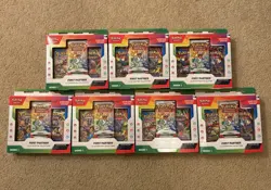 Pokemon First Partner Illustration Collection Sealed Lot Of 7 boxes! - Image 1