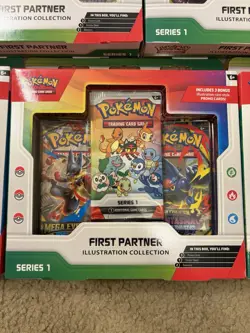 Pokemon First Partner Illustration Collection Sealed Lot Of 7 boxes! - Image 5