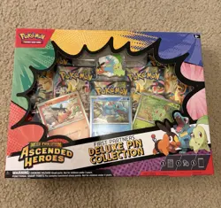 Pokemon Ascended Heroes Deluxe Pin Collection Lot Of 2 Factory Sealed Boxes! - Image 2