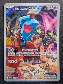 Team Rocket's Wobbuffet - SVP203 Black Star Promo (Pokemon) - Image 1