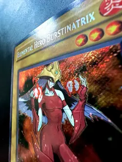 Elemental HERO Burstinatrix EHC1-EN002 Secret Rare (Limited Edition) - Image 2