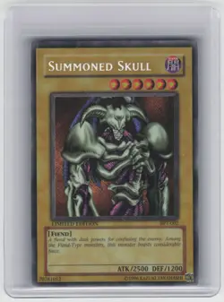 Summoned Skull - BPT-002 - Yugioh TCG - Secret Rare - Limited Edition- LP - Image 1