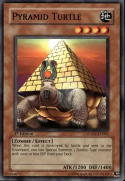 Pyramid Turtle 1st Ed Common SDZW-EN007 Yu-Gi-Oh! - Image 1