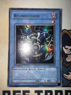 Relinquished - SDP-001 - Ultra Rare - 1st Edition Yugioh NM - Image 2