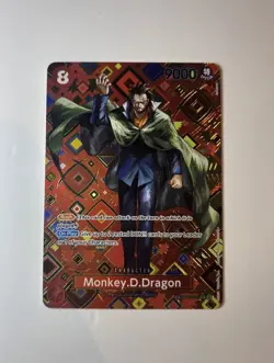OP07-015 SP SR Monkey.D.Dragon One Piece English NM- Emperors In The New World - Image 1