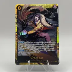 Crocodile - OP14-120 Sec The Azure Sea's Seven Foil One Piece - Image 1