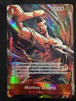 Monkey.D.Garp (Alternate Art) OP13-016 Carrying On His Will Foil One Piece - Image 1