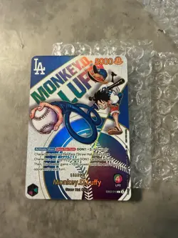 One Piece Dodgers EB02 010 Promo ONE PIECE Collaboration Anti Theft - Image 2