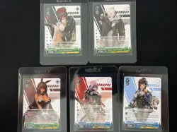 Weiss Schwarz NIKKE English 2 RR 3 R - featuring Noir RR Scarlet RR - Image 1