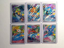 Pokemon First Partner Illustration Collection Series 1 Promo Set - 6 Cards - NM - Image 2