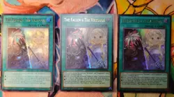 Konami The Fallen & The Virtuous Spell Card Foil 1st Ed CH01-EN019 Lot of 3 - Image 1