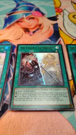 Konami The Fallen & The Virtuous Spell Card Foil 1st Ed CH01-EN019 Lot of 3 - Image 4