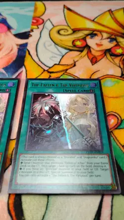 Konami The Fallen & The Virtuous Spell Card Foil 1st Ed CH01-EN019 Lot of 3 - Image 5
