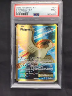 Pokemon Cards: Evolutions Ultra Rare Full Art: Pidgeot EX 104/108 - Image 2