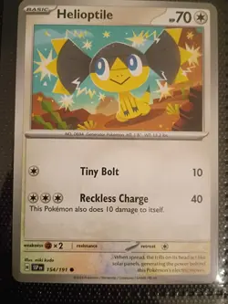 x12 Helioptile Heliolisk Pokemon cards Mixed lot Rare SIR cute collection Unique - Image 3