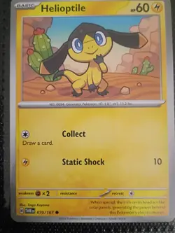x12 Helioptile Heliolisk Pokemon cards Mixed lot Rare SIR cute collection Unique - Image 4