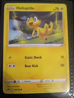 x12 Helioptile Heliolisk Pokemon cards Mixed lot Rare SIR cute collection Unique - Image 5