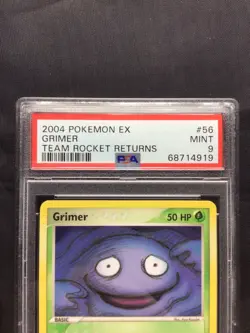 Pokemon Cards: EX Team Rocket Returns Common: Grimer 56/109: PSA 9 - Image 3