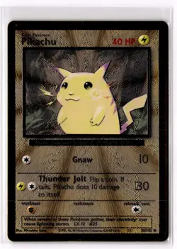 Pikachu - 58/102 (Celebrations Metal Card) 058/102 HOLO NM - Image 1