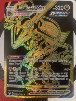 RAYQUAZA VMAX TG29/TG30 Silver Tempest Trainer Gallery Secret Rare Pokemon card - Image 1
