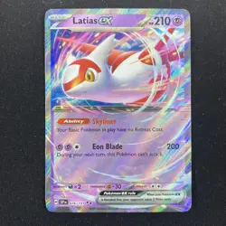 Latias ex - 076/191 - Surging Sparks - Double Rare Pokemon TCG Card - Image 1