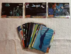 POKEMON Topps MEWTWO STRIKES BACK Plus TV Animation 49 Cards Blue Label Set - Image 1