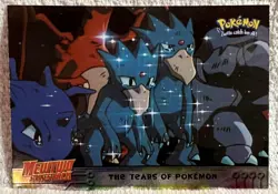 POKEMON Topps MEWTWO STRIKES BACK Plus TV Animation 49 Cards Blue Label Set - Image 4