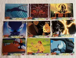 POKEMON Topps MEWTWO STRIKES BACK Plus TV Animation 49 Cards Blue Label Set - Image 5