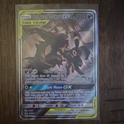 Pokemon Umbreon & Darkrai GX TAG TEAM SM241 Promo Foil English Basic Card - Image 1