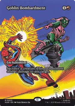 Goblin Bombardment (Borderless) Marvel Universe Eternal-Legal Regular - Image 1