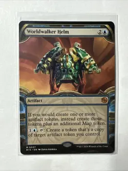 Worldwalker Helm (Showcase) Outlaws of Thunder Junction: the Big Score Regular - Image 2