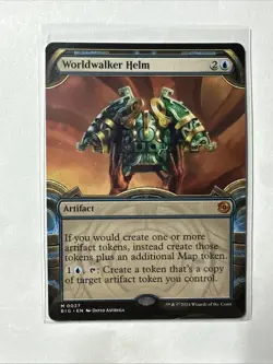 Worldwalker Helm (Showcase) Outlaws of Thunder Junction: the Big Score Regular - Image 3