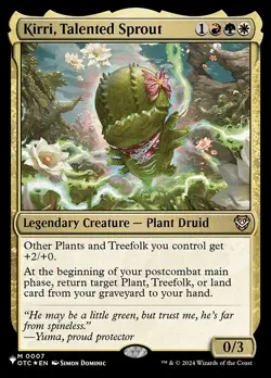 Kirri, Talented Sprout MTG Everyone's Invited Secret Lair Mythic NM x4 - Magic - Image 1