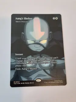 Aang's Shelter, Teferi's FOIL Borderless - Avatar Last Airbender - MTG 0007 NM - Image 1